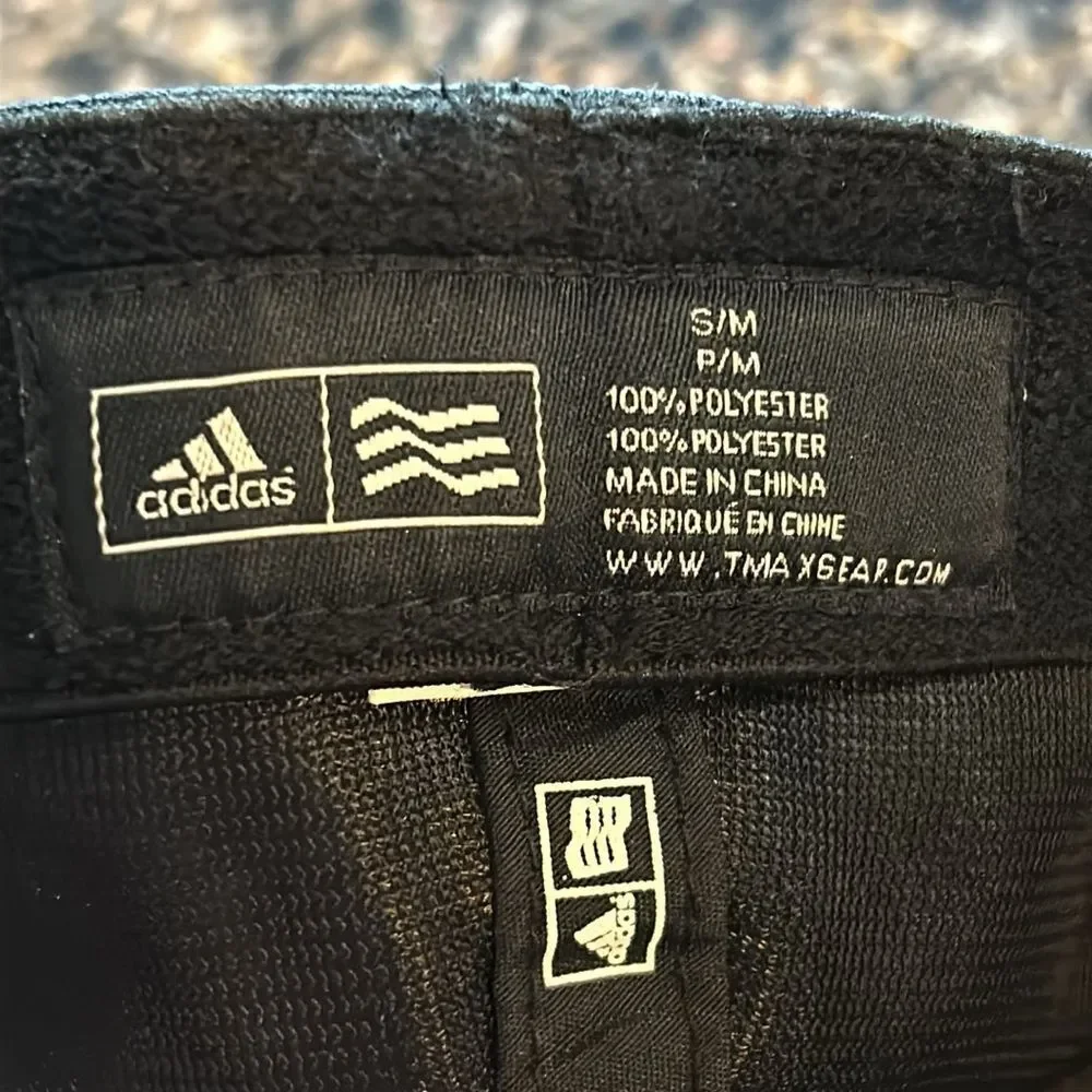 NEW Adidas TaylorMade Jet Black Cap with Logo
